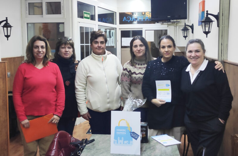 La Bustia junta associacio SES Comerc Empren Sant Esteve