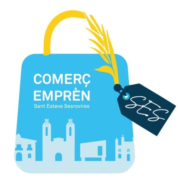 La Bustia logo Ses Comerc Empren Sant Esteve