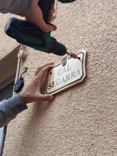 La Bustia noms carrers Abrera 1