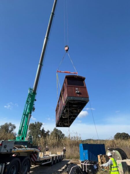 La Bustia retirada cotxes Funicular Gelida 2