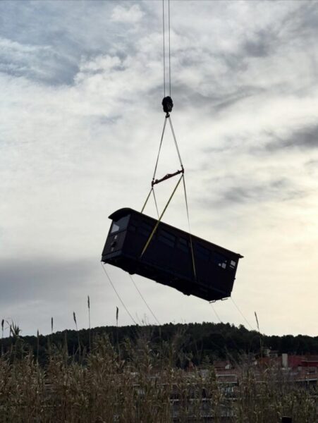 La Bustia retirada cotxes Funicular Gelida 8