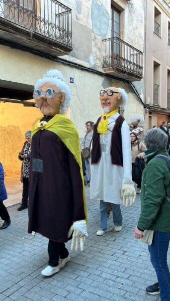 La Bustia trobada gegantons Santa Eulalia Esparreguera 3