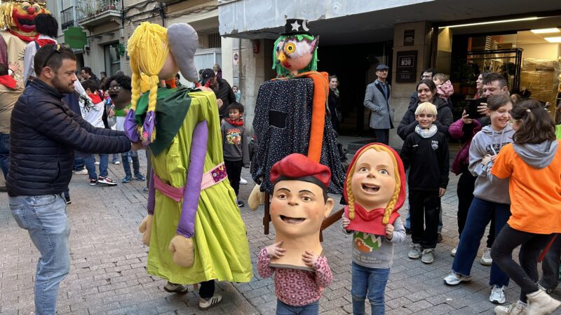 La Bustia trobada gegantons Santa Eulalia Esparreguera 4