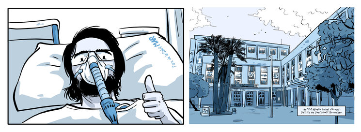 La Bustia verkami Pedro Garcia Olesa i Daniel Torrado amb comic covid