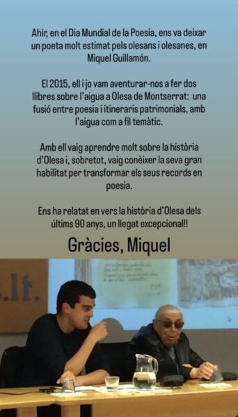 La Bustia Miquel Guillamon Casanovas Olesa