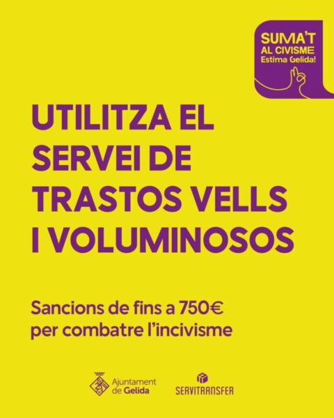 La Bustia campanya civisme Gelida