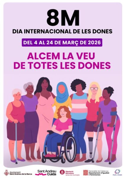 La Bustia cartell 8M Sant Andreu