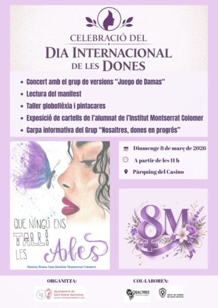 La Bustia cartell 8M Sant Esteve