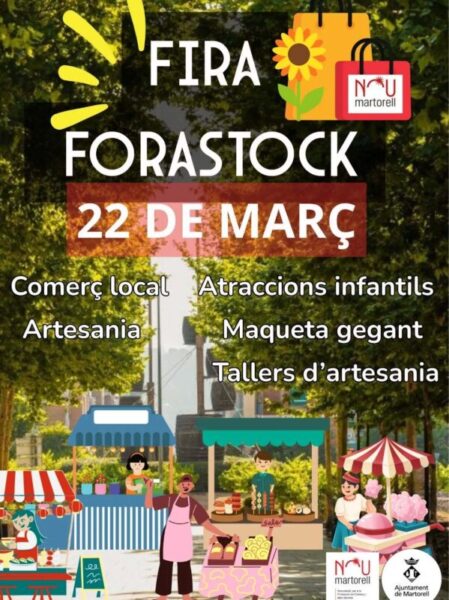 La Bustia cartell Fira Forastock Martorell