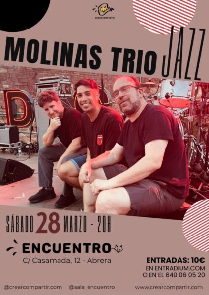 La Bustia cartell Molinas Trio Jazz