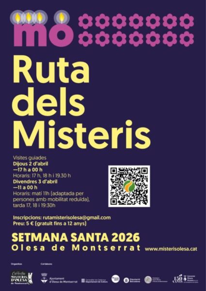 La Bustia cartell Ruta dels Misteris