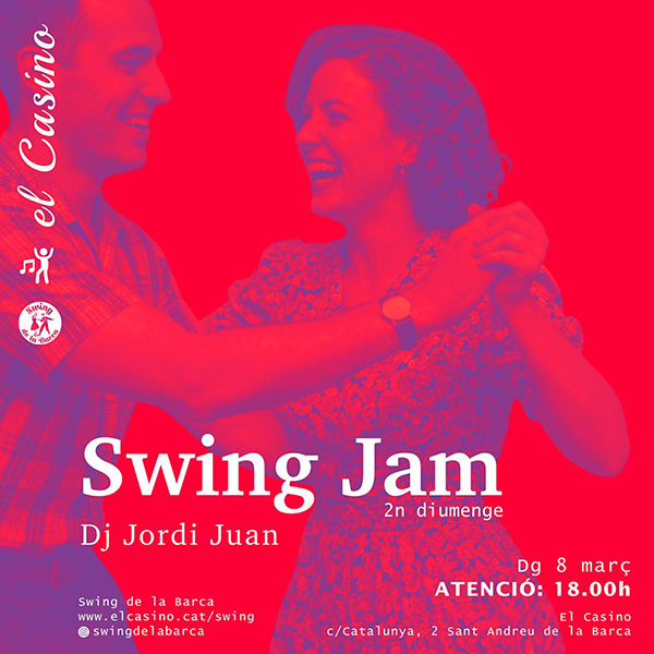 La Bustia cartell Swing Jam