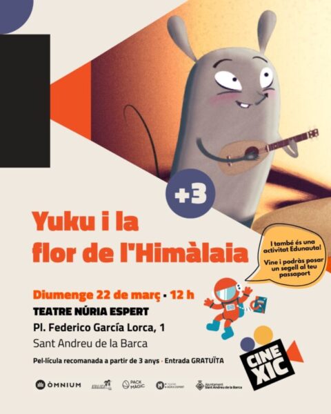 La Bustia cartell Yuju i la flor Himalaia