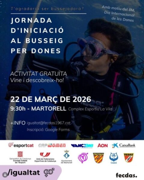 La Bustia cartell busseig dones Martorell