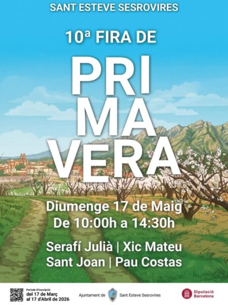 La Bustia cartell fira comerc Sant Esteve maig 2026