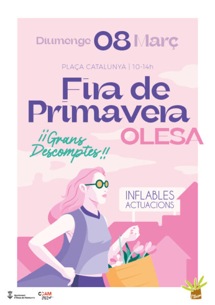 La Bustia cartell fira primavera Olesa