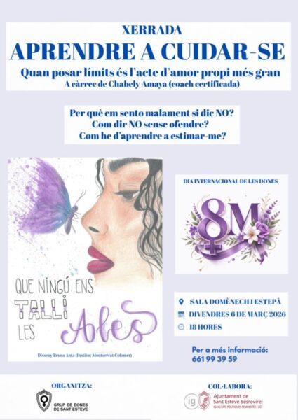 La Bustia cartell xerrada aprendre a cuidarse