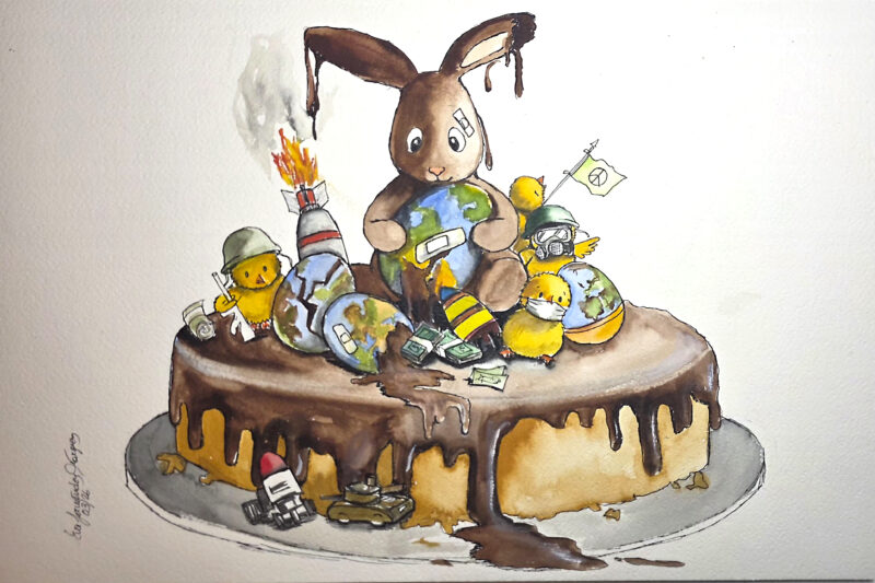 La Bustia dibuix Eva Fernandez Pasqua