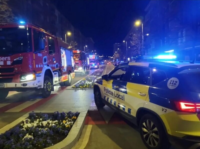 La Bustia incendi Martorell 20 març