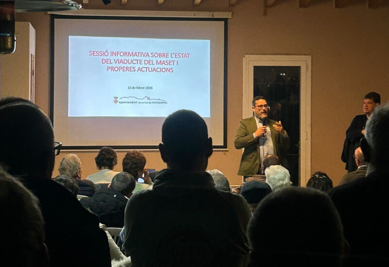 La Bustia informacio viaducte Maset Masquefa 2