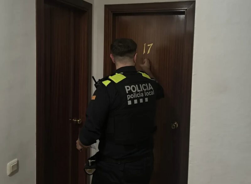 La Bustia inspeccio hotel tancat Martorell