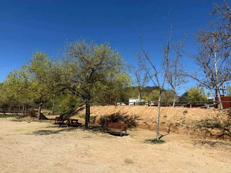 La Bustia obres Parc Forestal Can Cases Martorell 1