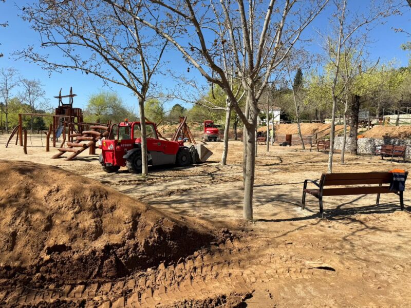 La Bustia obres Parc Forestal Can Cases Martorell 2