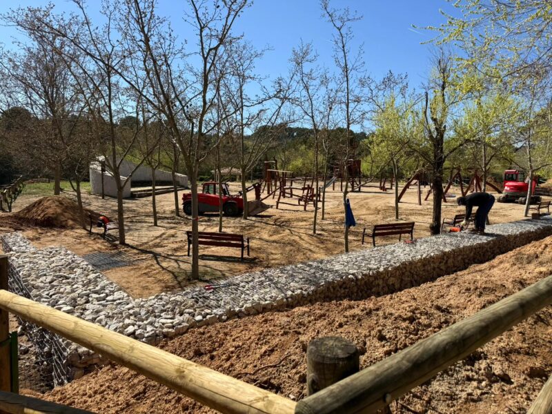 La Bustia obres Parc Forestal Can Cases Martorell 3
