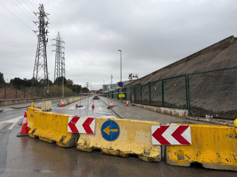 La Bustia obres linia electrica Seat Abrera 1