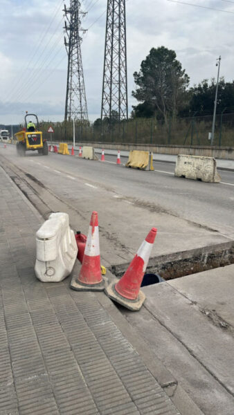 La Bustia obres linia electrica Seat Abrera 4