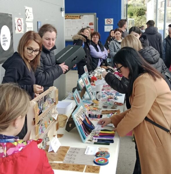 La Bustia paradeta solidaria febrer 2026 Futbol Club Sant Esteve