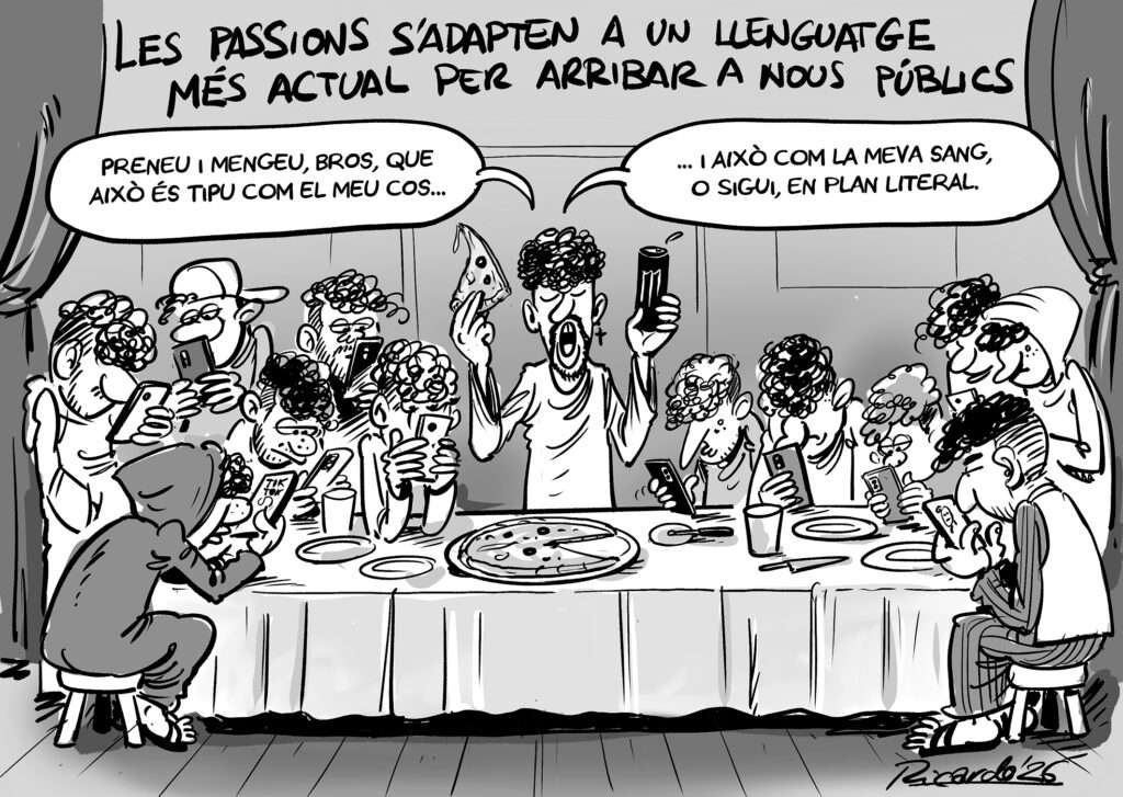 La Bustia vinyeta Peregrina Passions