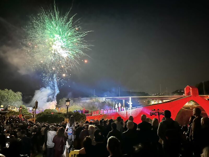 La Bustia Llegenda Pont del Diable Fira Primavera Martorell foto La Bustia