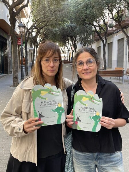 La Bustia autores El Drac Olive la Serp Estricadora i les figures de la Festa Major Olesa