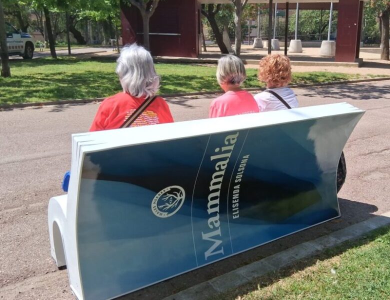 La Bustia bancs literaris Olesa 2