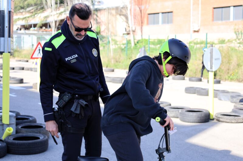 La Bustia campanya mobilitat segura Martorell 11