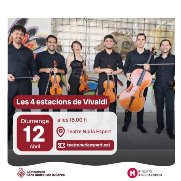 La Bustia cartell 4 estacions Vivaldi
