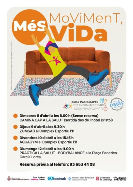 La Bustia cartell Mes vida Sant Andreu