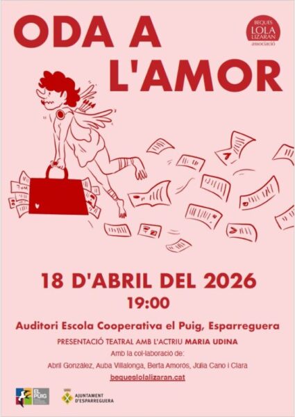 La Bustia cartell Oda amor Esparreguera
