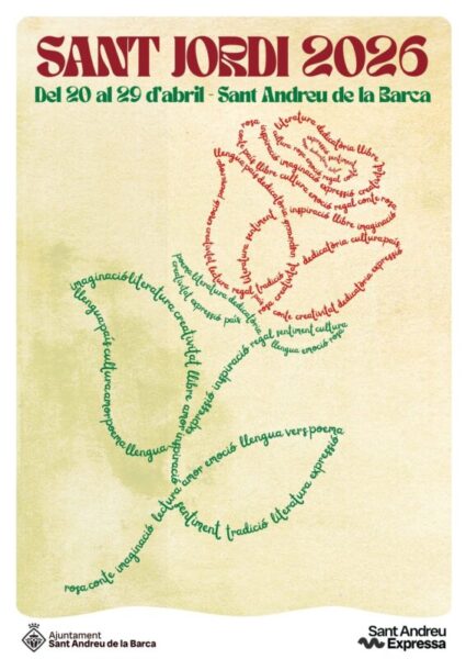 La Bustia cartell Sant Jordi 2026 Sant Andreu