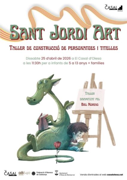 La Bustia cartell Sant Jordi Art Olesa