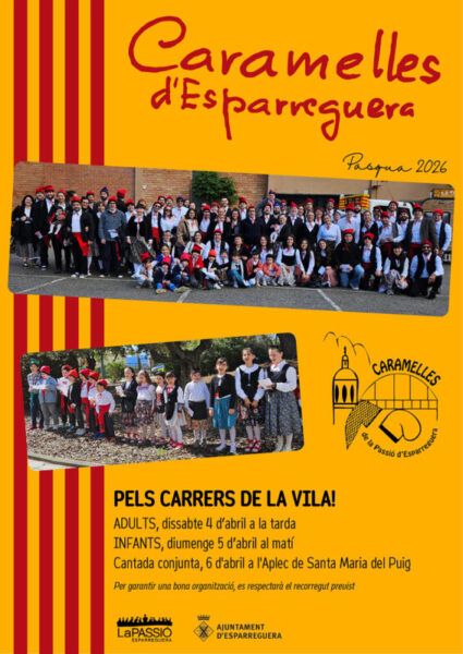 La Bustia cartell caramelles Esparreguera