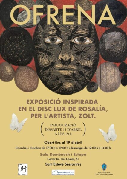 La Bustia cartell exposicio Ofrena