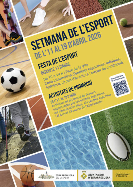 La Bustia cartell festa esport Esparreguera