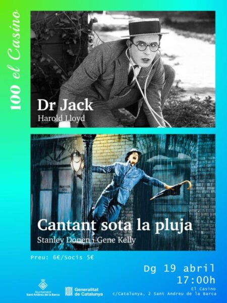 La Bustia cartell sessio doble cinema Casino Sant Andreu