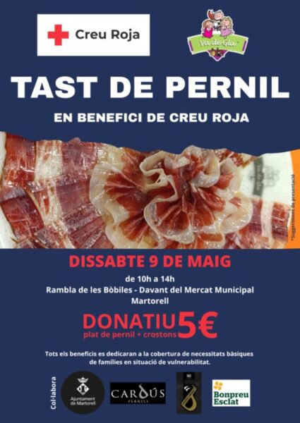 La Bustia cartell tast de pernil Martorell