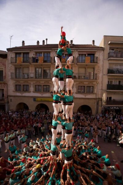 La Bustia castellers Fira Primavera Martorell 1