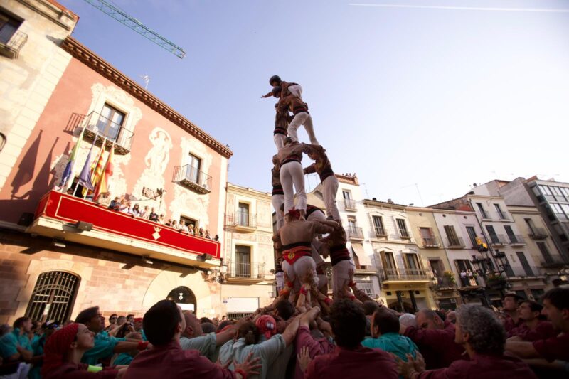La Bustia castellers Fira Primavera Martorell 2