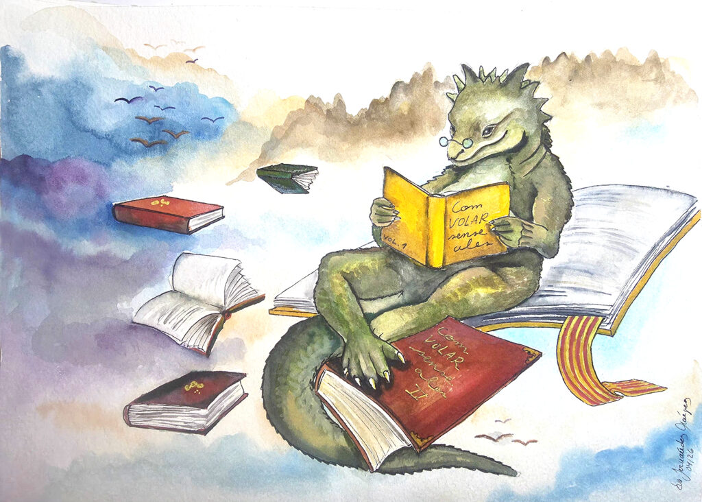 La Bustia dibuix Eva Sant Jordi abril 2026