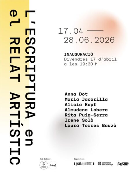 La Bustia inauguracio exposicio La escritura en el relato artistico